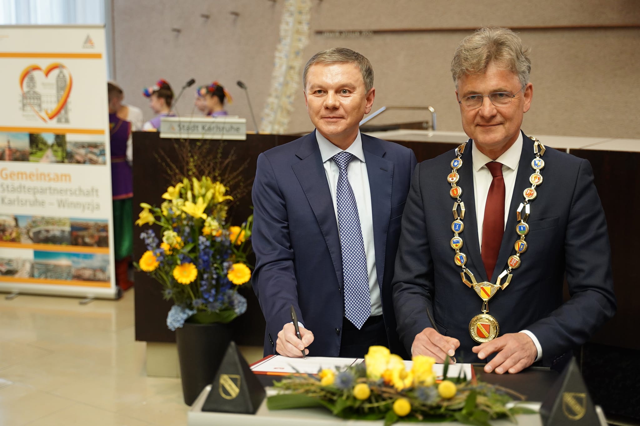 Historic Step in Cooperation between Vinnytsia and Karlsruhe: Serhii Morhunov on Signing of the Twinning Agreement